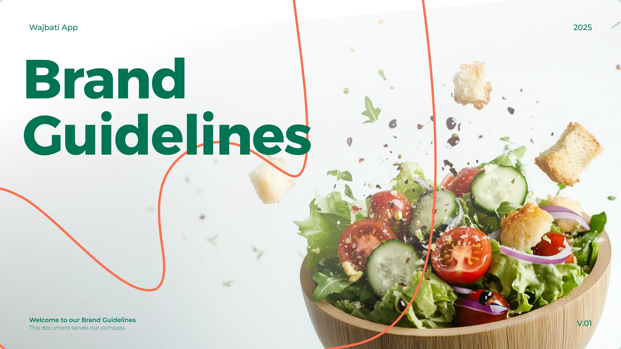 Wajbati Brand Guidelines — slide 1